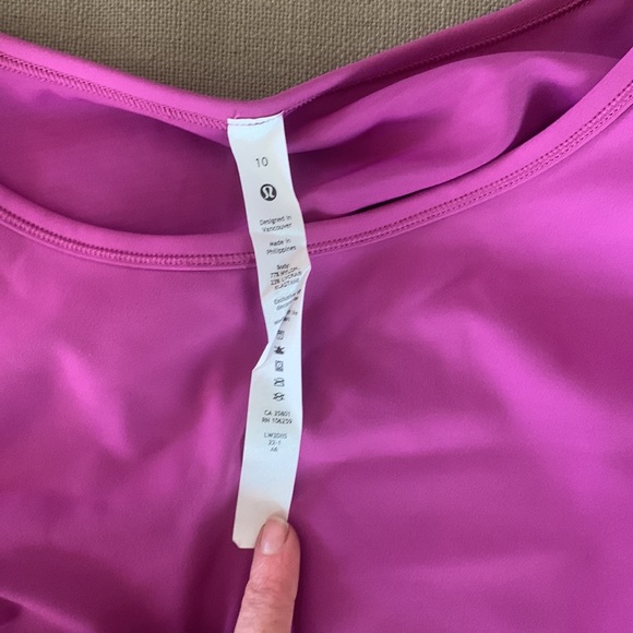Lululemon Wunder Train Cropped LS - Picture 3 of 6